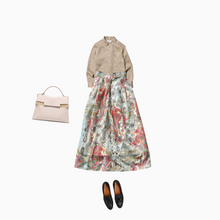 โหลดรูปภาพลงในเครื่องมือใช้ดูของ Gallery ECHOES OF PAISLEY SKIRT