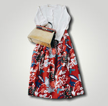 Load image into Gallery viewer, RED MERRY SKIRT