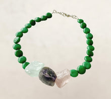 โหลดรูปภาพลงในเครื่องมือใช้ดูของ Gallery BON BON necklace [green x pink purple white]
